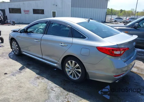 2016 Hyundai Sonata Sport from USA, damaged, VIN 5NPE34AF4GH273513